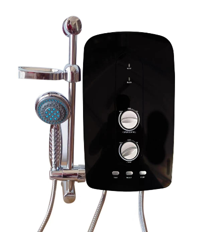 Anlabeier Tankless Heater with Pump + Hand Shower – Extremely Salty Water