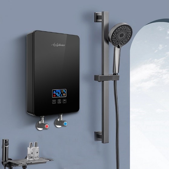 Anlabeier Instant Shower Water Heater + Hand Shower – Salty Water